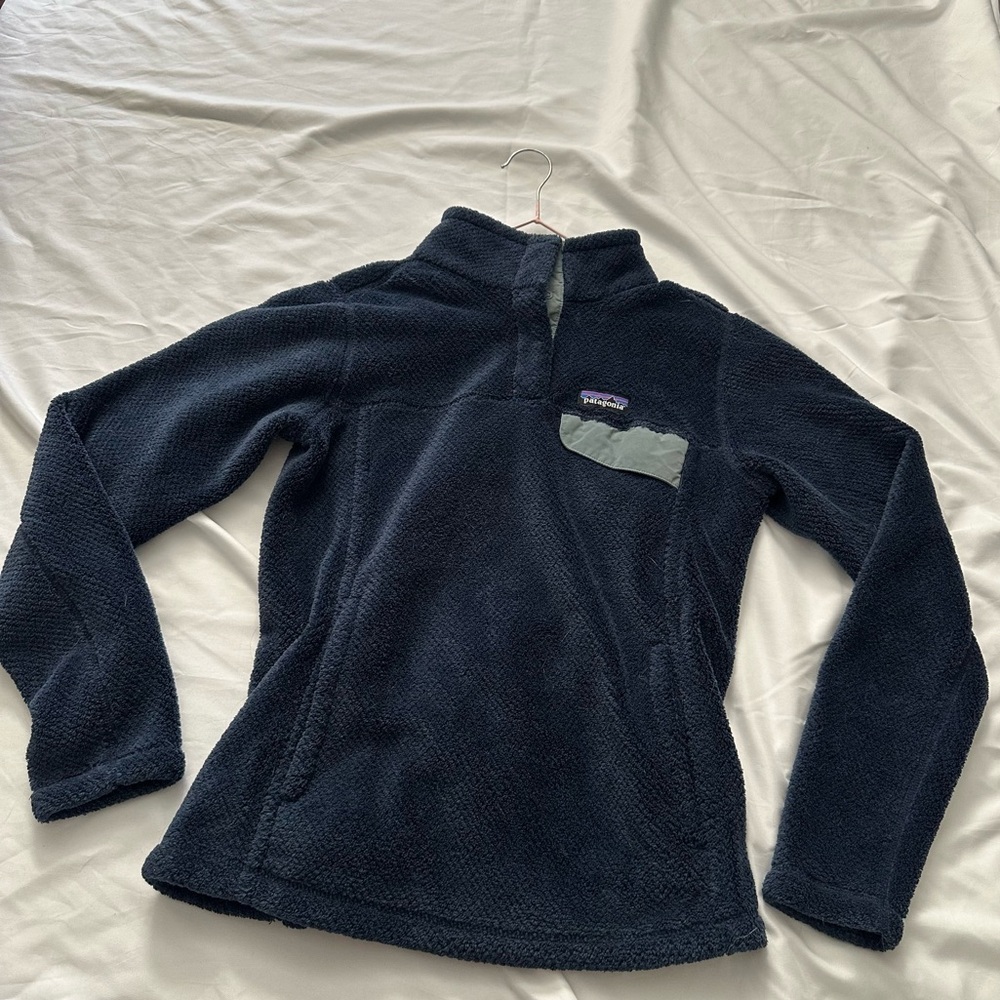 Patagonia Dark Blue Fleece Jacket
